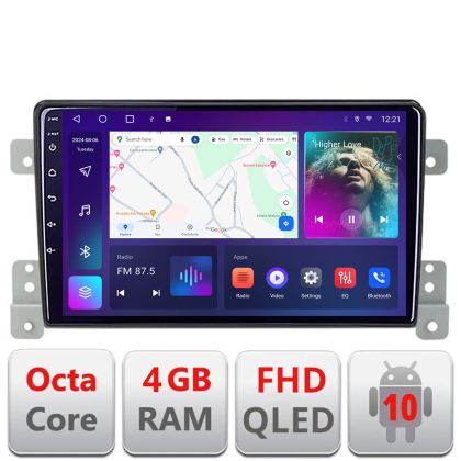 Navigatie Suzuki Grand Vitara Old Quad Core B-053 Android Ecran QLED octa core 4+64 carplay android auto KIT-053+EDT-E309V3 CarStore Technology