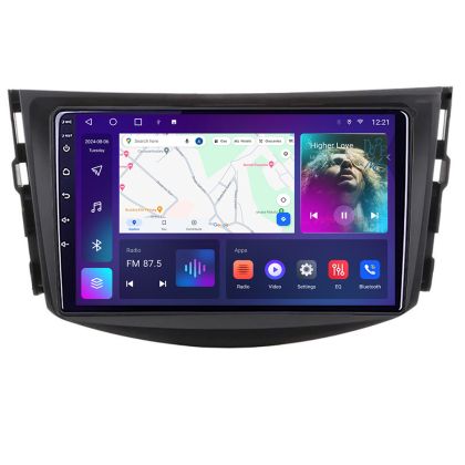 Navigatie Toyota RAV4 B-018 Android Ecran QLED octa core 4+64 carplay android auto KIT-018+EDT-E309V3 CarStore Technology
