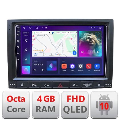 Navigatie VW Touareg 2004-2010 Android Ecran QLED octa core 4+64 carplay android auto KIT-042-v2+EDT-E309V3 CarStore Technology