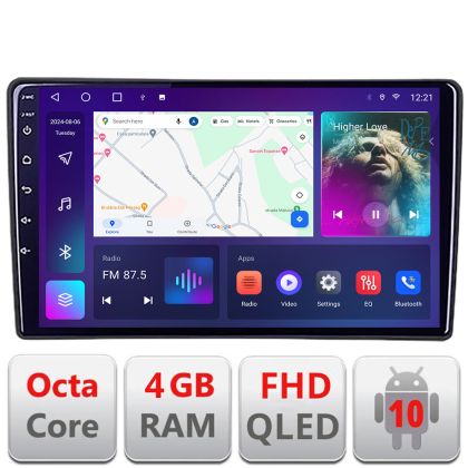 Navigatie Fiat Tipo 2020- Android Ecran QLED octa core 4+64 carplay android auto KIT-tipo2022+EDT-E309V3 CarStore Technology
