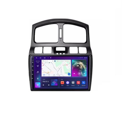 Navigatie HHyundai Santa Fe 2000-2006 Android Ecran QLED octa core 4+64 carplay android auto KIT-santafe-old+EDT-E309V3 CarStore Technology