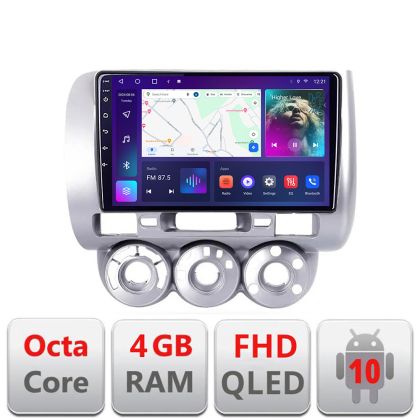Navigatie Honda Fit Jazz 2004-2008 Android radio gps internet quad core 4+64 carplay android auto Kit-jazz+EDT-E309v3 CarStore Technology
