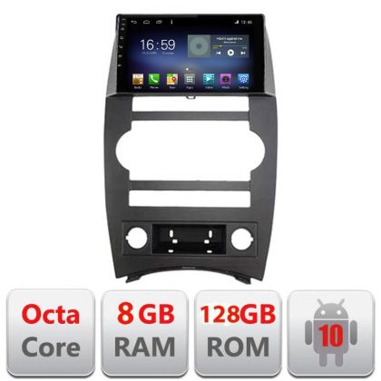 Navigatie Jeep Commander Android radio gps internet Octa Core 8+128 LTE Kit-commander+EDT-E609 CarStore Technology