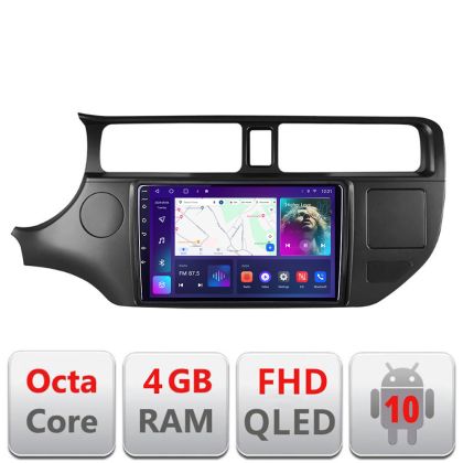 Navigatie Kia Rio 2011-2014 B-rio-11 Android Ecran QLED octa core 4+64 carplay android auto kit-rio-11+EDT-E309V3 CarStore Technology