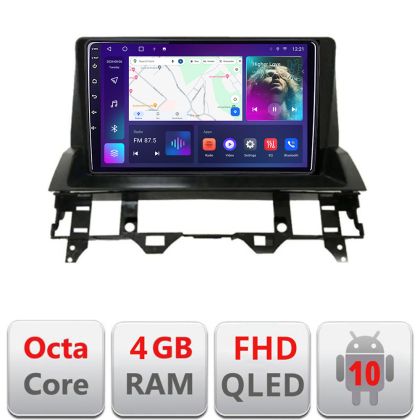 Navigatie Mazda 6 2004-2008 B-MZD6 Android Ecran QLED octa core 4+64 carplay android auto KIT-mzd6+EDT-E310V3 CarStore Technology