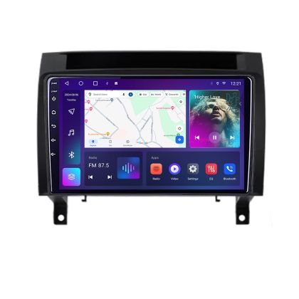 Navigatie Mercedes SLK 2004-2011 B-SLK Android Ecran QLED octa core 4+64 carplay android auto KIT-SLK+EDT-E309V3 CarStore Technology