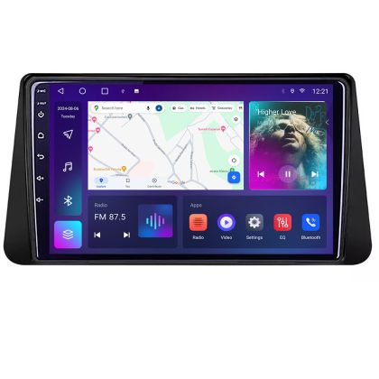 Navigatie Nissan Micra intre anii 2014-2019 Android Ecran QLED octa core 4+64 carplay android auto KIT-micra+EDT-E309V3 CarStore Technology