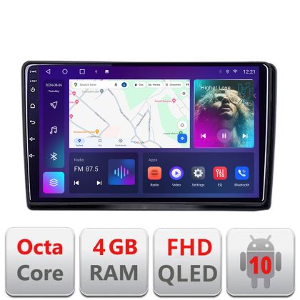 Navigatie Nissan Navara 2006-2014 B-NAVARA Android Ecran QLED octa core 4+64 carplay android auto KIT-NAVARA+EDT-E309V3 CarStore Technology