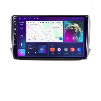 Navigatie Peugeot 208/2008 B-PSA Android Ecran QLED octa core 4+64 carplay android auto KIT-PSA+EDT-E310V3 CarStore Technology