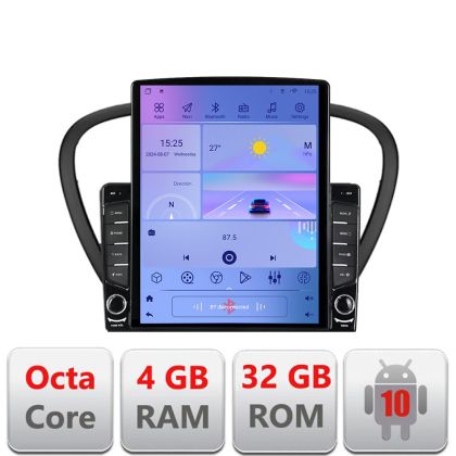 Navigatie Peugeot 607 Android radio gps internet Octa Core 4+64 LTE Kit-607+EDT-E709 CarStore Technology