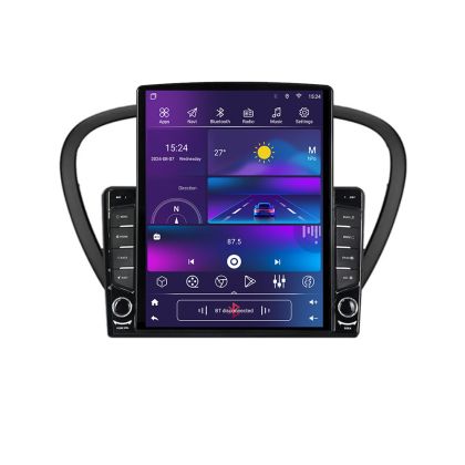Navigatie Peugeot 607 Android radio gps internet quad core 2+32 ecran vertical 9.7