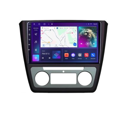 Navigatie Skoda Yeti 2009-2014 B-YETI Android Ecran QLED octa core 4+64 carplay android auto KIT-YETI+EDT-E309V3 CarStore Technology