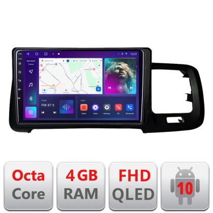 Navigatie Volvo S60 2008-2014 B-s60-08 Android Ecran QLED octa core 4+64 carplay android auto kit-s60-08+EDT-E309V3 CarStore Technology