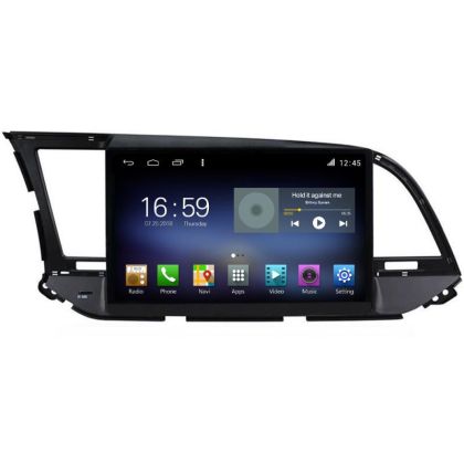 Navigatie HHyundai Elantra 2015-2018 F-581 Octa Core cu Android Radio Bluetooth Internet GPS WIFI DSP 8+128GB 4G CarStore Technology