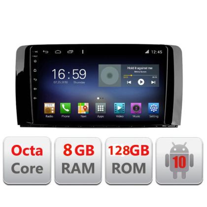 Navigatie MERCEDES R CLASS F-215 Octa Core cu Android Radio Bluetooth Internet GPS WIFI DSP 8+128GB 4G CarStore Technology