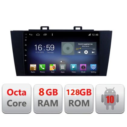 Navigatie Subaru Outback 2014-2019 sau Subaru XV 2017-2018 F-outback5 Octa Core cu Android Radio Bluetooth Internet GPS WIFI DSP 8+128GB 4G CarStore Technology