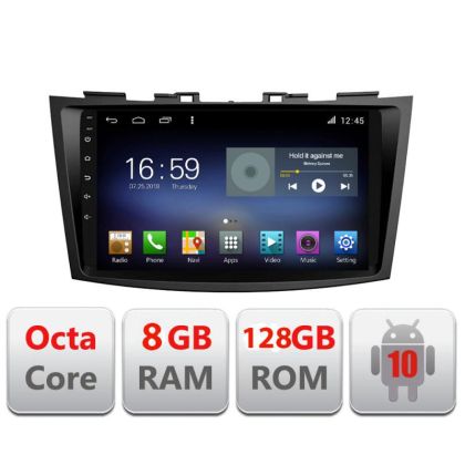 Navigatie Suzuki Swift 2011-2019 F-179 Octa Core cu Android Radio Bluetooth Internet GPS WIFI DSP 8+128GB 4G CarStore Technology