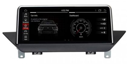Navigatie BMW X1 CIC EDT-G219-QUALCOMM cu Android 10 Internet GPS Bluetooth 4G 4+64GB CarStore Technology