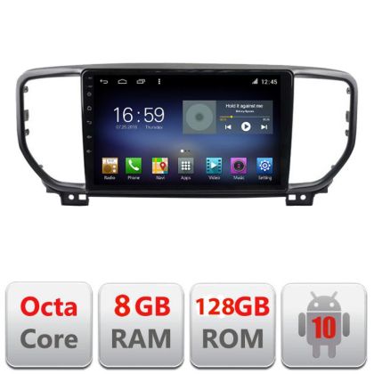Navigatie Kia Sportage facelift 2019- F-sportage-19 Octa Core cu Android Radio Bluetooth Internet GPS WIFI DSP 8+128GB CarStore Technology