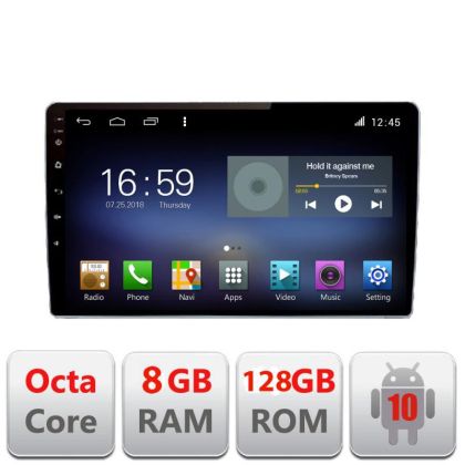 Navigatie Peugeot 307 F-307 Octa Core cu Android Radio Bluetooth Internet GPS WIFI DSP 8+128GB 4G CarStore Technology