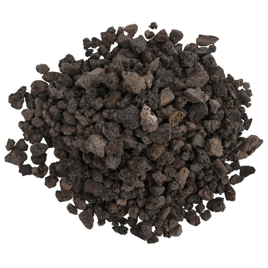Roci vulcanice, 25 kg, negru, 1-2 cm GartenMobel Dekor