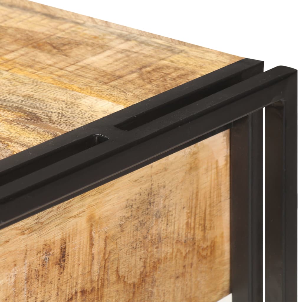 Servantă, 120x30x75 cm, lemn masiv de mango neprelucrat GartenMobel Dekor