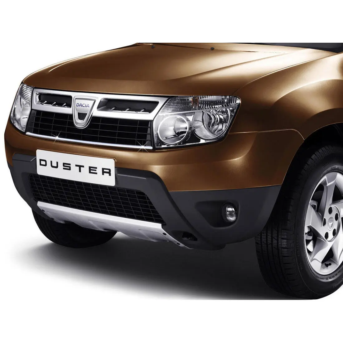 Ornament cromat din otel pentru grila, compatibil Dacia Duster (2012 - 2018) Automobile ProTravel