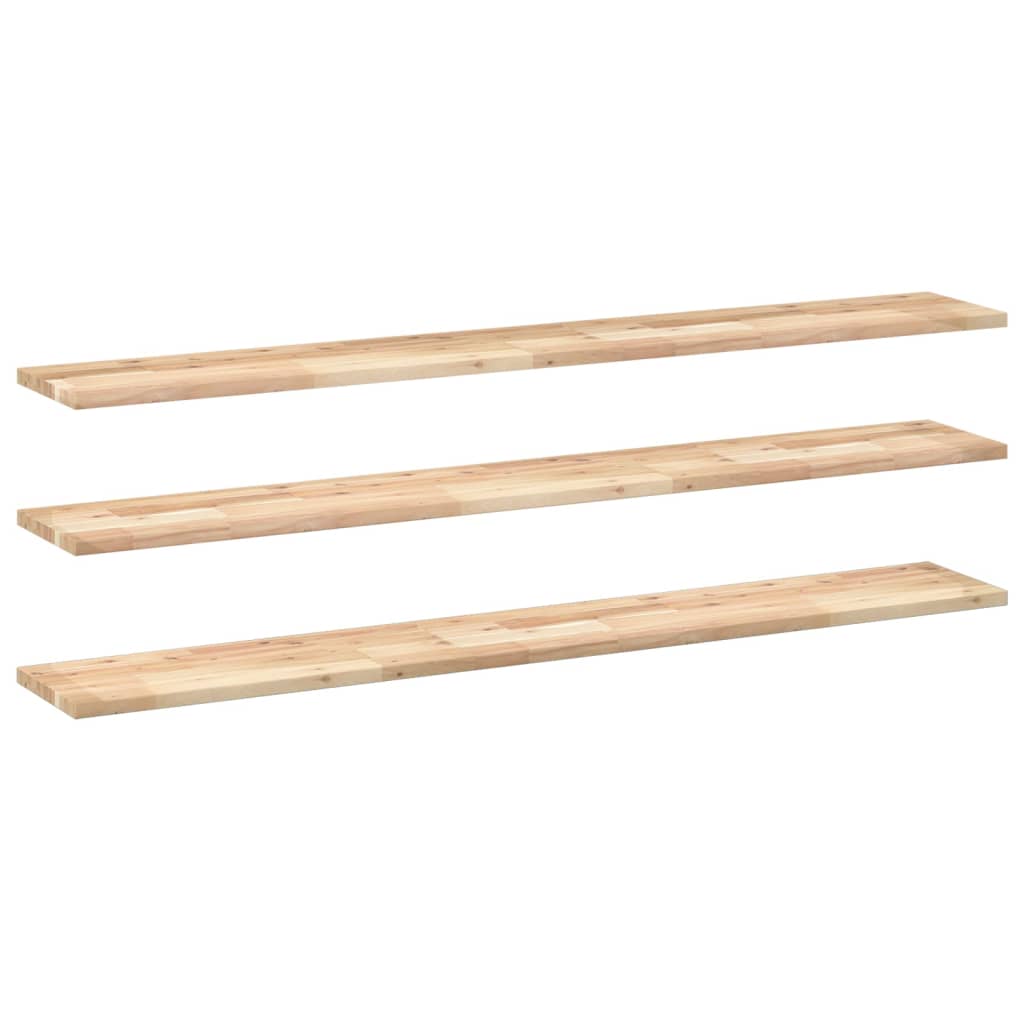 Raft plutitor 3 buc. 120x20x2 cm, lemn masiv de acacia netratat GartenMobel Dekor