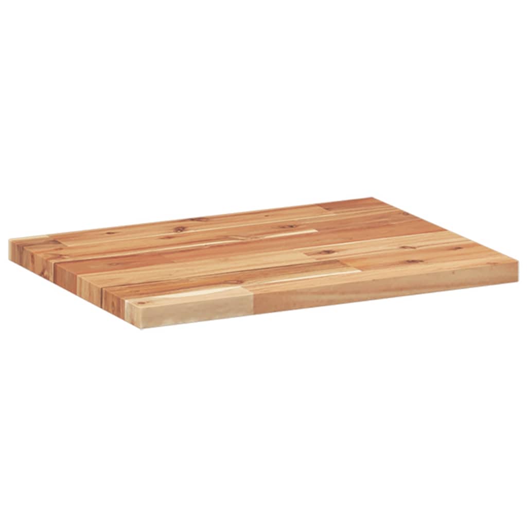Rafturi suspendate 2 buc. 40x30x2 cm lemn masiv acacia netratat GartenMobel Dekor