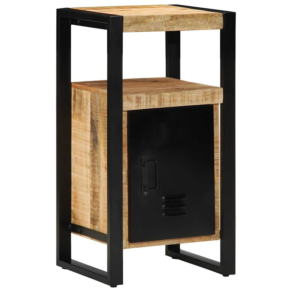 Set de mobilier pentru baie 2 pcs Maro Lemn de mango brut GartenMobel Dekor