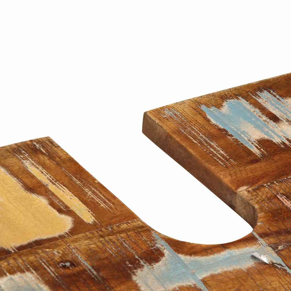 Set de mobilier pentru baie 2 pcs Maro Lemn masiv reciclat GartenMobel Dekor