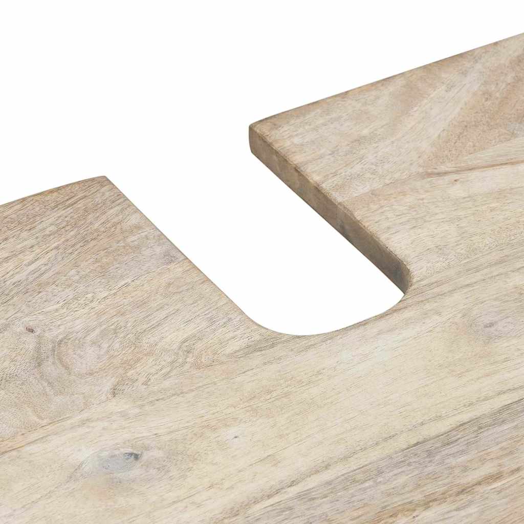 Set de mobilier pentru baie cu ușă 3 pcs Alb 38 x 33 x 160 cm GartenMobel Dekor