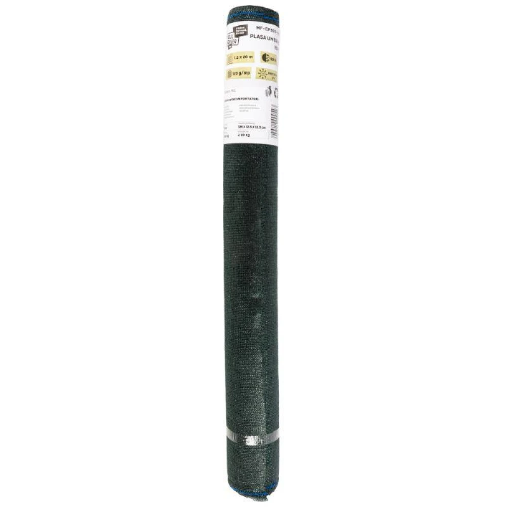 Plasa de umbrire Micul Fermier, 1.2x20m,120g/mp 90% FarmGarden AgroTrade