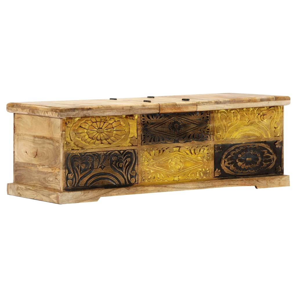 Măsuță de cafea, 100 x 50 x 35 cm, lemn masiv de mango GartenMobel Dekor