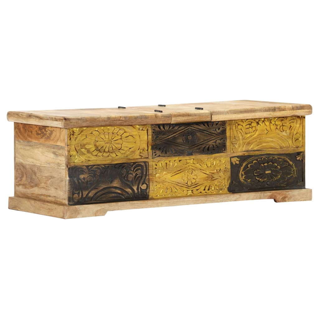 Măsuță de cafea, 100 x 50 x 35 cm, lemn masiv de mango GartenMobel Dekor