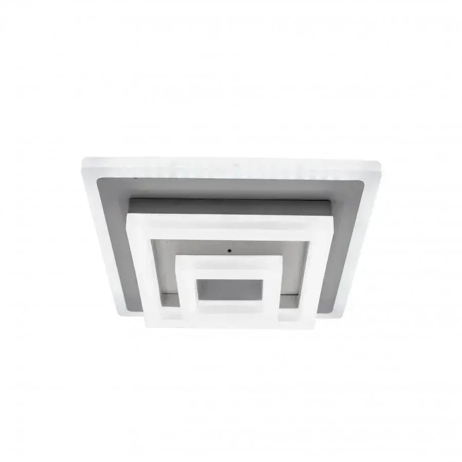 Lustra LED MEDEEA 24W, Diametru 26cm, Patrata, lumina Rece/Calda/Neutra, Alb ModernLight Concept