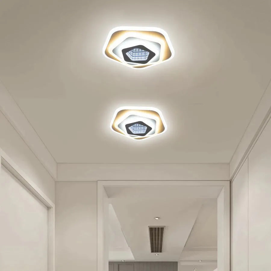 Lustra LED NEXA 3D 36W, Diametru 23cm, lumina Rece/Calda/Neutra , Alb ModernLight Concept