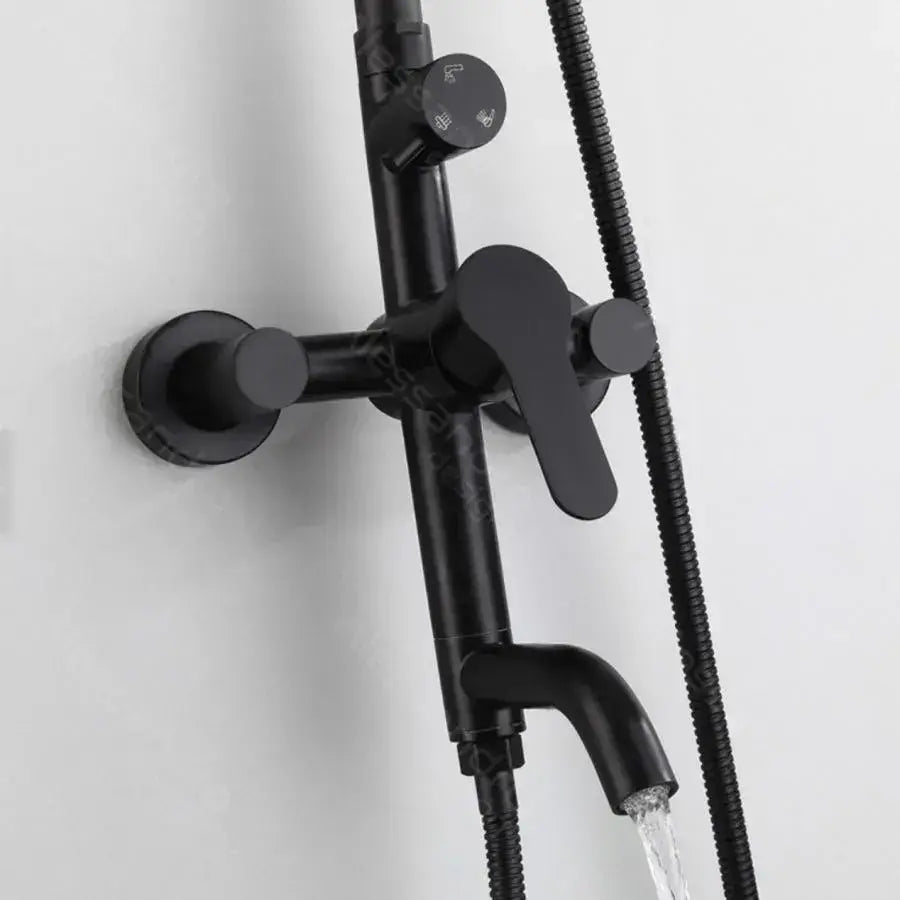 Coloana Dus, Inox SUS304, Negru, HS005 ModernLight Concept