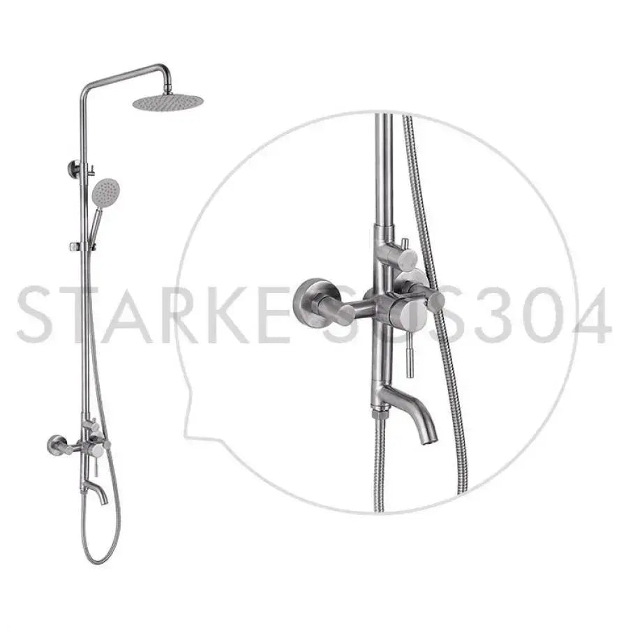 Coloana de Dus, Inox SUS304, Satinat, LY003 ModernLight Concept