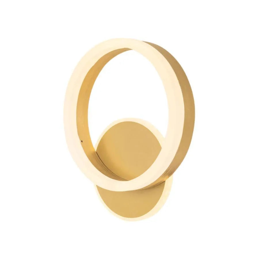 Aplica LED Manara, 24W, Auriu, Lumina Rece/Calda/Neutra ModernLight Concept