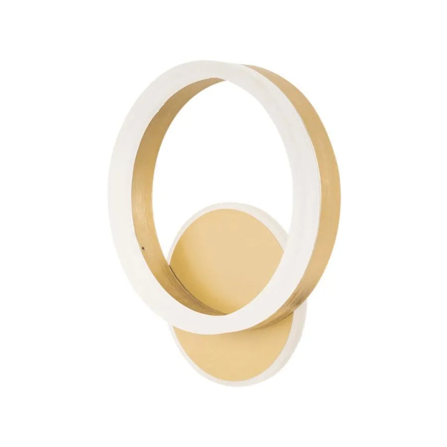 Aplica LED Manara, 24W, Auriu, Lumina Rece/Calda/Neutra ModernLight Concept