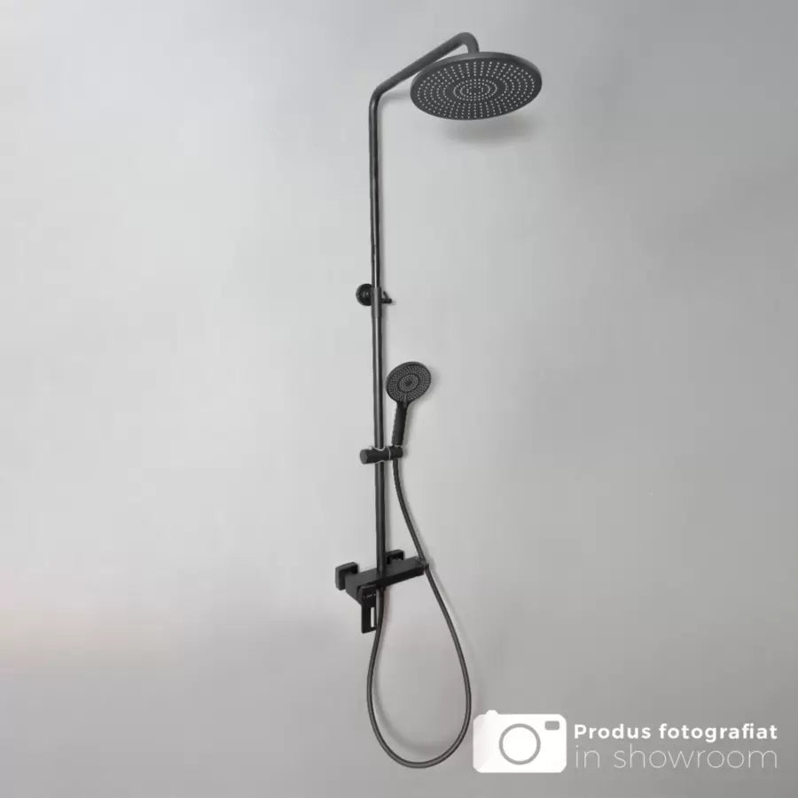 Coloana Dus, Alama Sanitara, Negru, 9810H ModernLight Concept