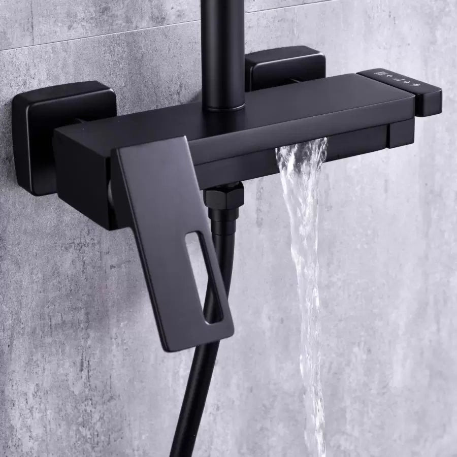 Coloana Dus, Alama Sanitara, Negru, 9810H ModernLight Concept