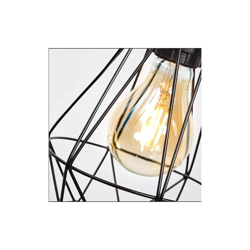 Lustra Aethra, 1x E27, Metal, Negru ModernLight Concept