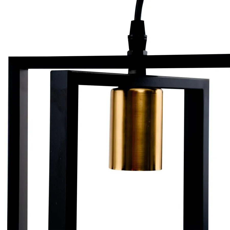 Pendul Patrisi 2x E27 Negru ModernLight Concept