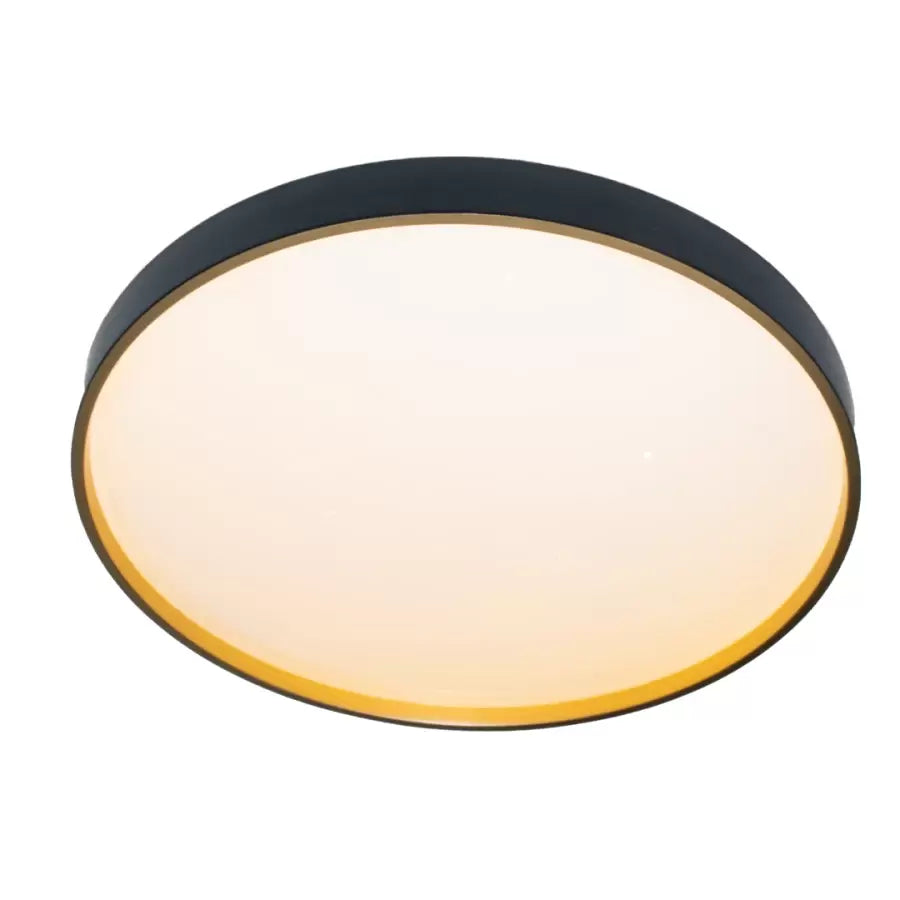 Plafoniera LED Fantas 24W, Rotunda, Abs, Alb si Negru ModernLight Concept