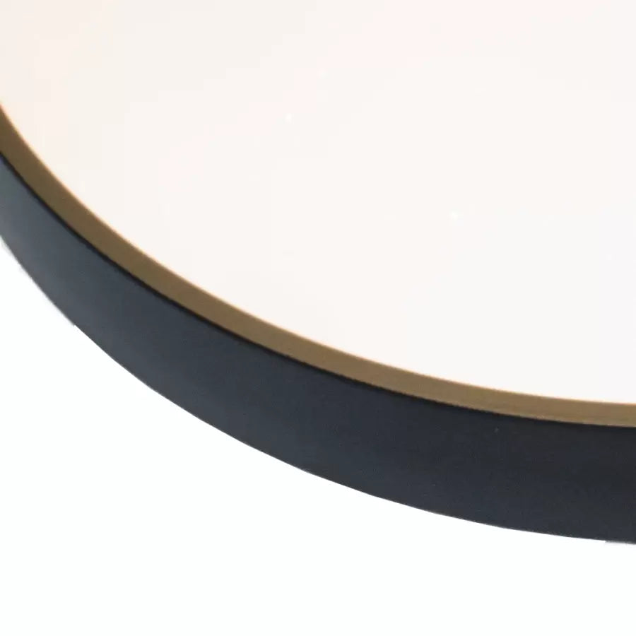 Plafoniera LED Fantas 24W, Rotunda, Abs, Alb si Negru ModernLight Concept