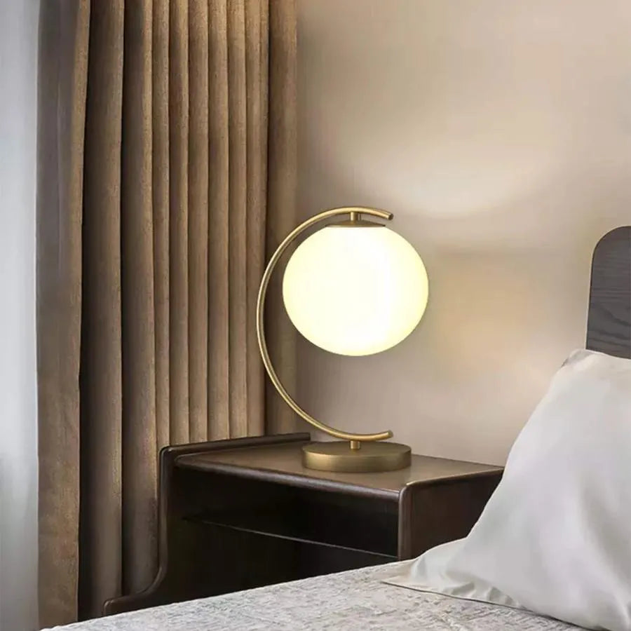 Veioza Olimpia 1x E27, Auriu ModernLight Concept