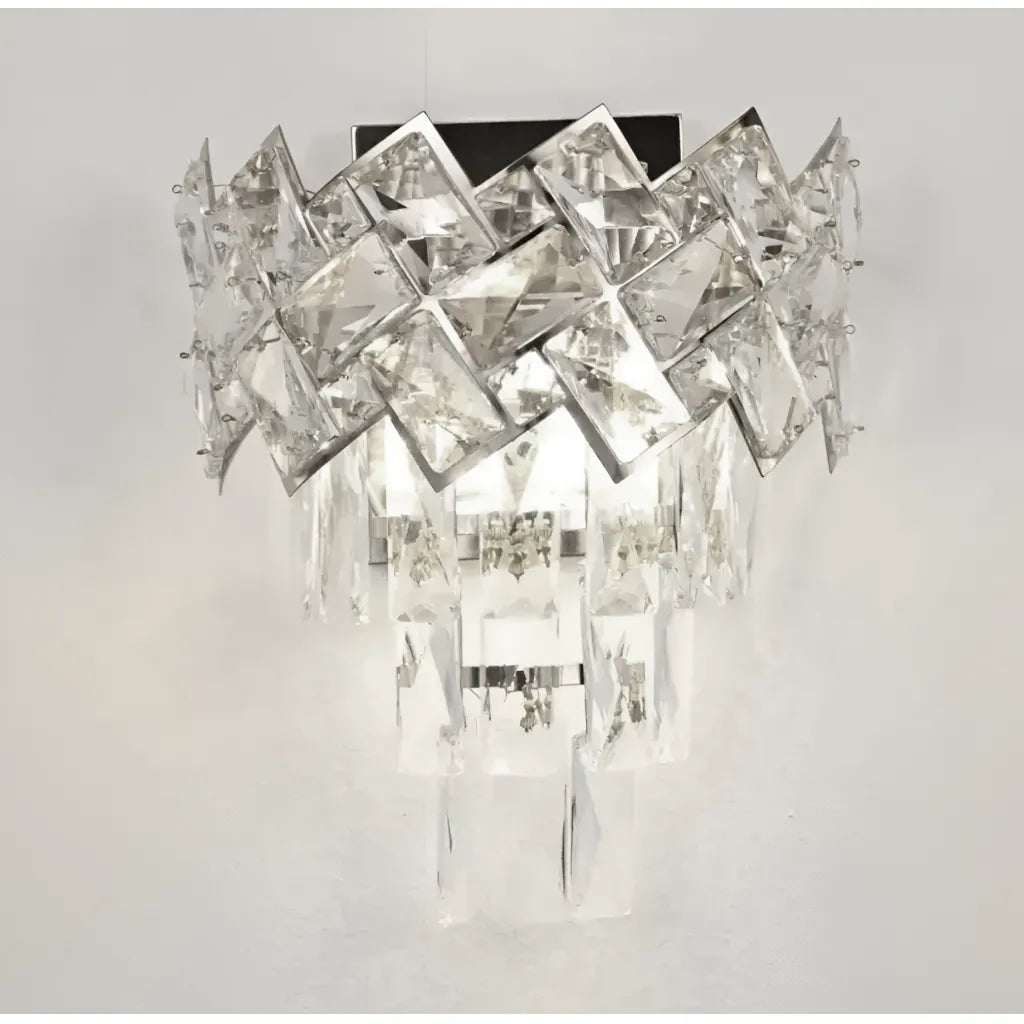 Aplica Cristal WINDSOR, 2x E14, Crom Lucios ModernLight Concept