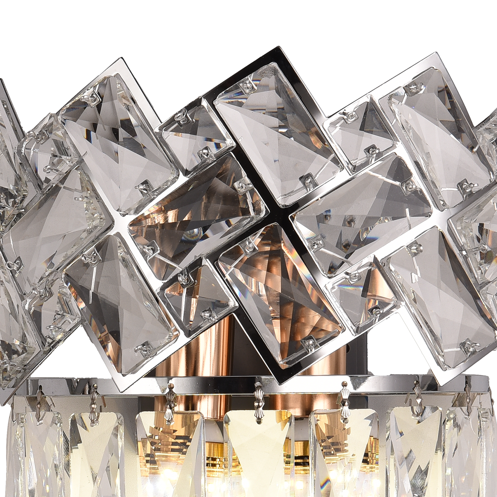 Aplica Cristal WINDSOR, 2x E14, Crom Lucios ModernLight Concept
